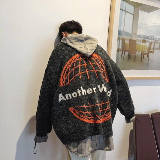 "Another World" Oversized Sweater by White Market