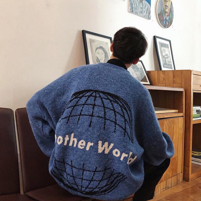"Another World" Oversized Sweater by White Market