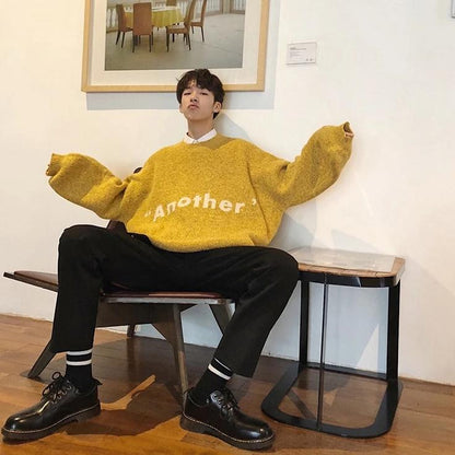 "Another World" Oversized Sweater by White Market