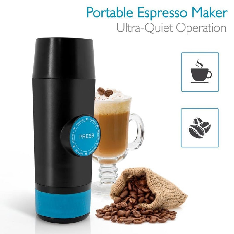 2 IN 1 CAPSULE & GROUND MINI ESPRESSO by Brown Shots Coffee