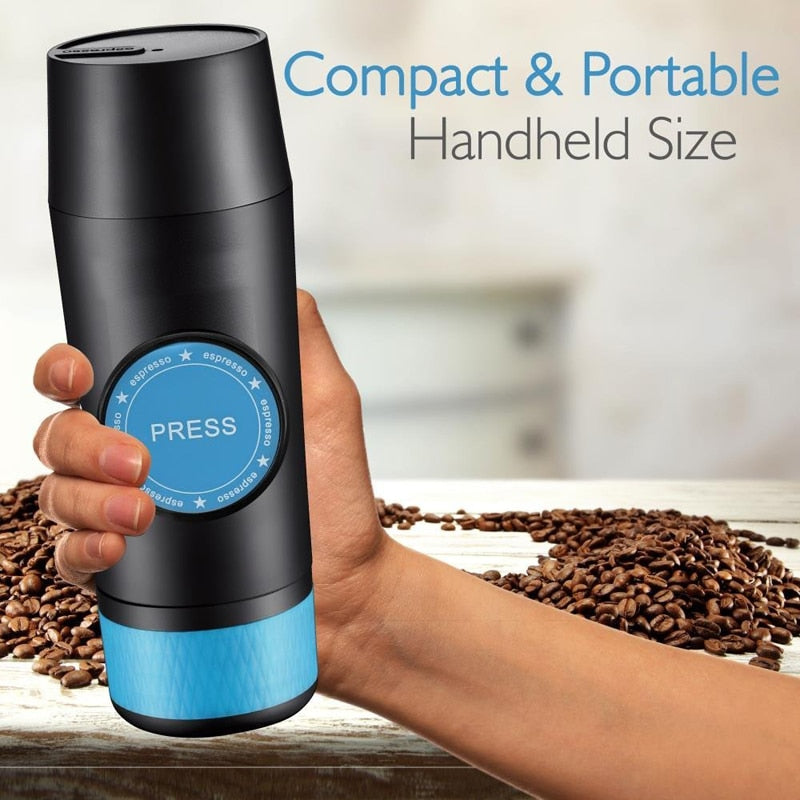 2 IN 1 CAPSULE & GROUND MINI ESPRESSO by Brown Shots Coffee