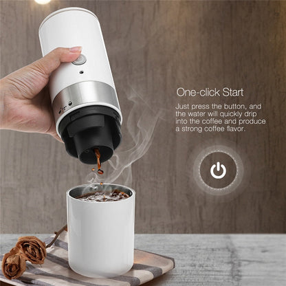 PORTABLE ESPRESSO COFFEE MAKER by Brown Shots Coffee