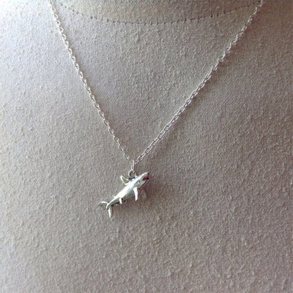 Shark Necklace by White Market