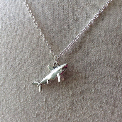 Shark Necklace by White Market