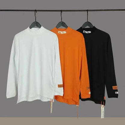 Russian Youth Mock Turtleneck Shirt by White Market