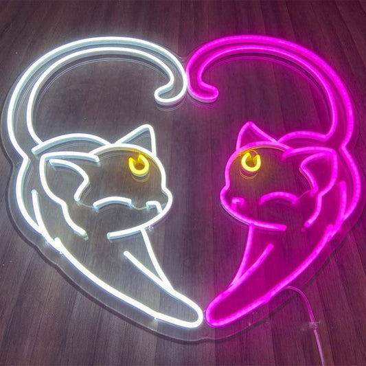 Sailor Moon Luna Neon Sign by White Market