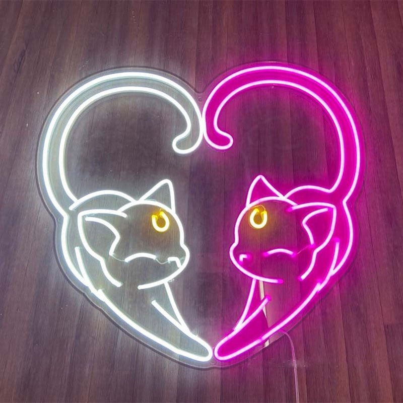 Sailor Moon Luna Neon Sign by White Market