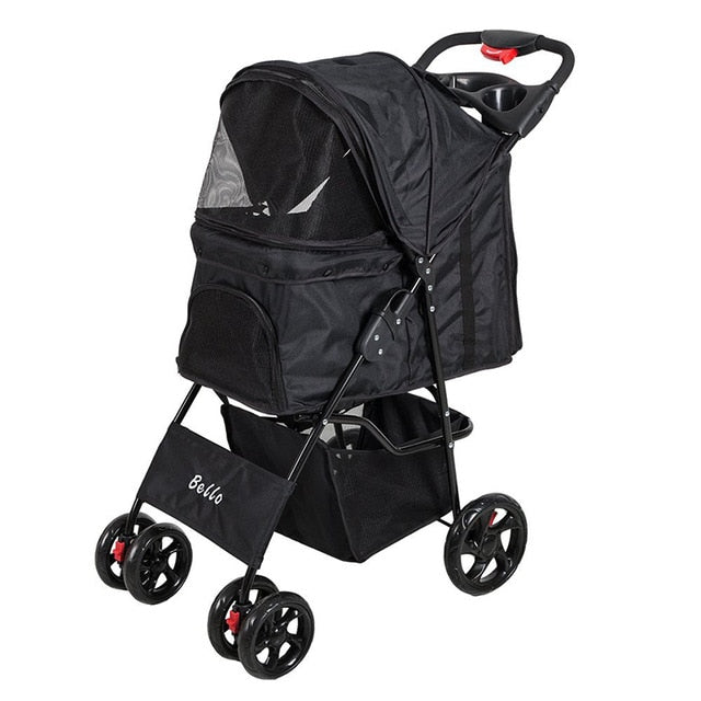 360 Rotating Pet Stroller by Furr Baby Gifts