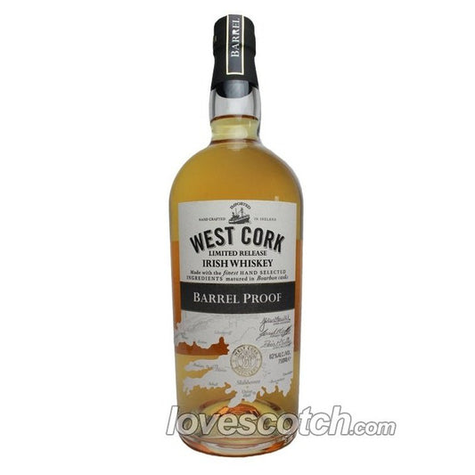 West Cork Barrel Proof Irish Whiskey by CraftShack Spirits Marketplace