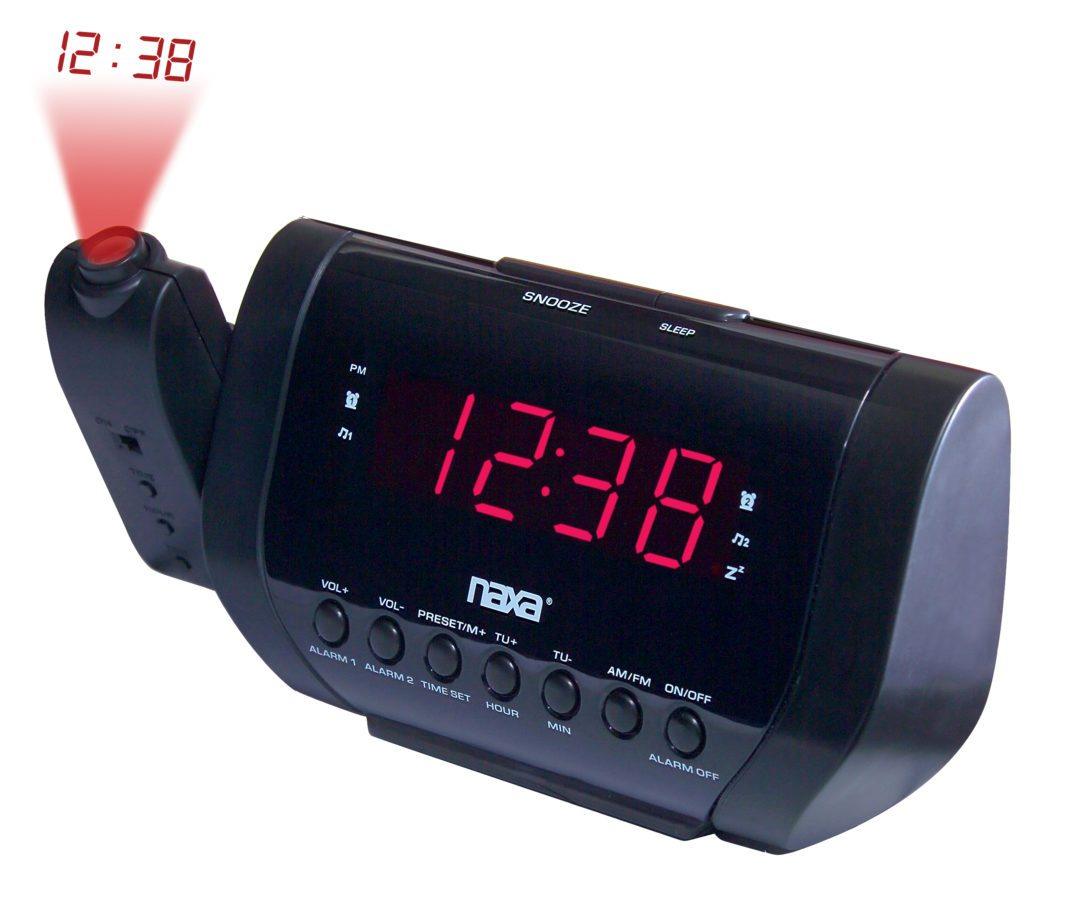 Projection Dual Alarm Clock by VYSN