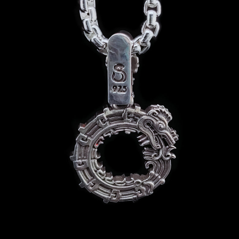 Quetzalcoatl Pendant by Serpent Forge