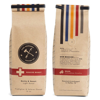 RESCUE ROAST (LIGHT ROAST) by fire grounds coffee company