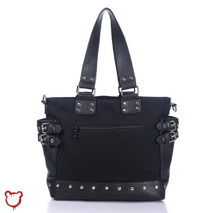 'Rebel Black Handcuff Bag' by The Cursed Closet