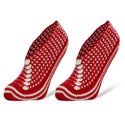 Crochet Hand Knit Slippers for Women Socks 1 Pair Shoe Size 5-7 by Mars Outlet Store LLC