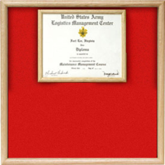 US Marine Corp Certificate Display Case. by The Military Gift Store