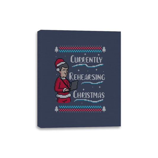 Rehearsing Christmas! - Canvas Wraps by RIPT Apparel