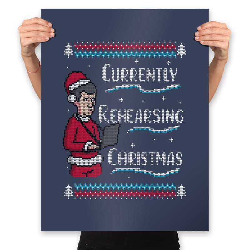 Rehearsing Christmas! - Prints by RIPT Apparel