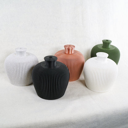 Ribbed Water Bell Thumb Pot by Rosebud HomeGoods