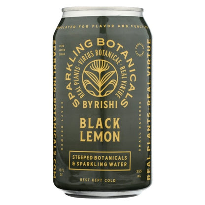 Rishi - 'Black Lemon' Sparkling Botanical Tea (12OZ) by The Epicurean Trader