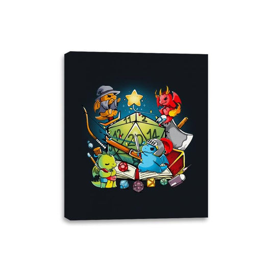 Rpg Christmas - Canvas Wraps by RIPT Apparel