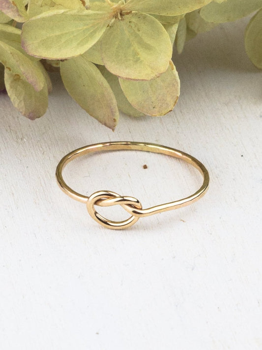 Infinity Knot Ring by Ash & Rose