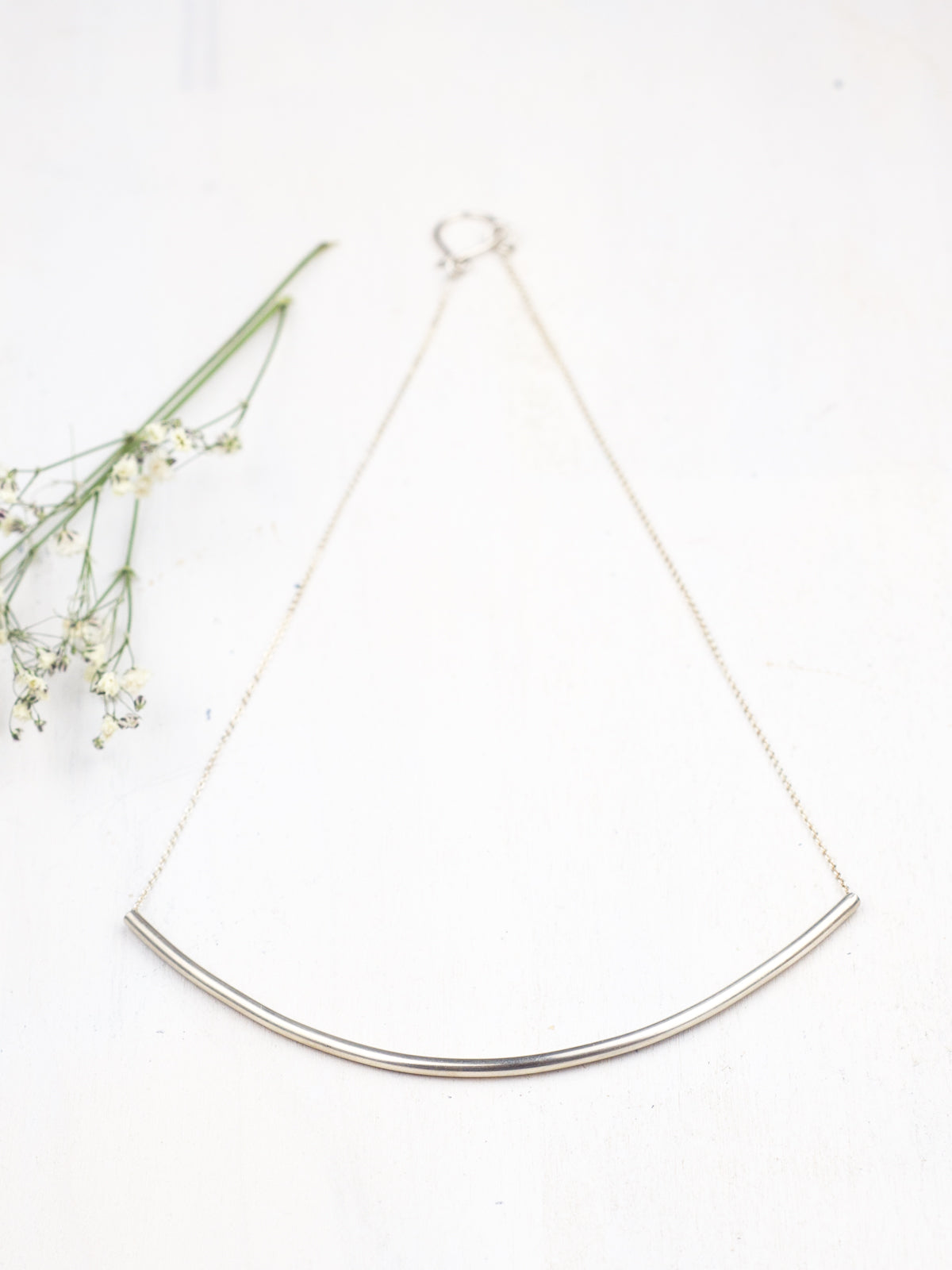 Tube Collar Necklace by Ash & Rose