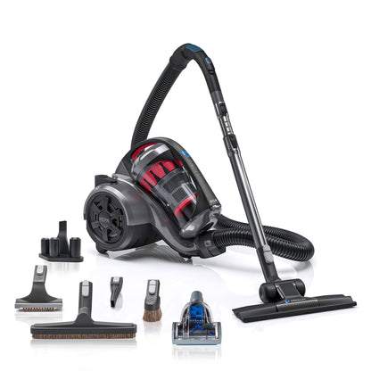 Prolux RS4 Lightweight Bagless Canister Vacuum with HEPA Filtration Premium Button Lock Tools and Automatic Cord Rewind by Prolux Cleaners