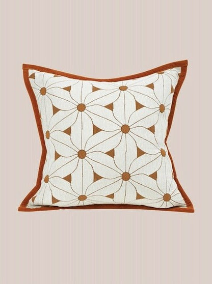 Safari Decorative Terracotta Throw Pillowcase, Earthy Tone Modern Fall Decors by INSPECIAL HOME