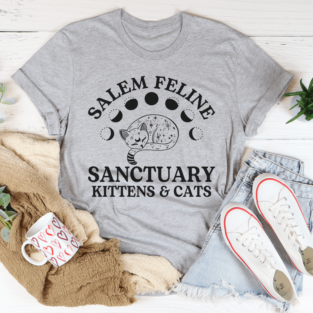 Salem Feline Sanctuary Kittens & Cats Tee by shopmerchmallow