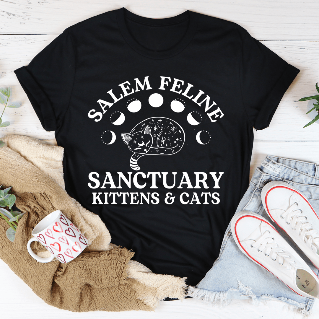 Salem Feline Sanctuary Kittens & Cats Tee by shopmerchmallow