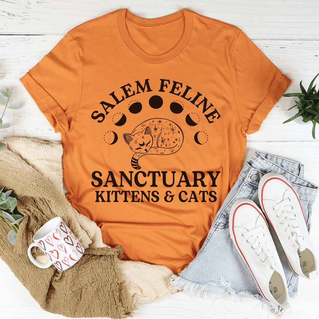 Salem Feline Sanctuary Kittens & Cats Tee by shopmerchmallow