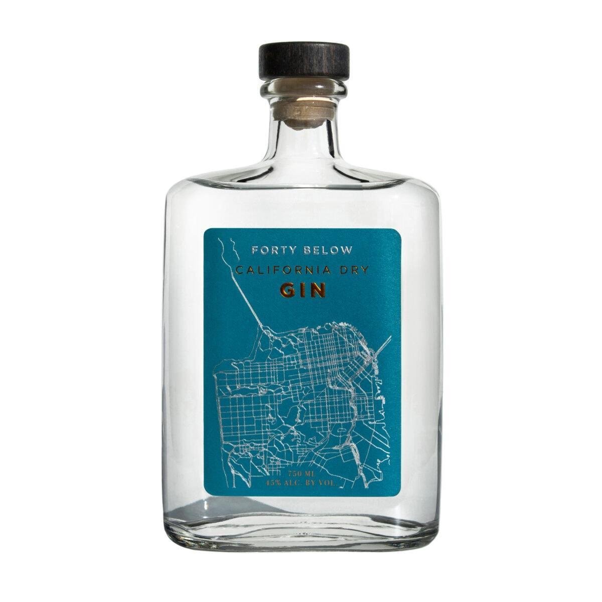 San Francisco Distilling Co. - 'Forty Below' Gin (750ML) by The Epicurean Trader