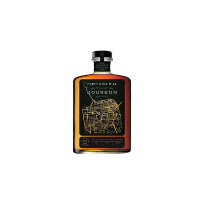 San Francisco Distilling Co. - Limited Edition Single-Barrel 'Forty Nine Mile' Bourbon (750ML) by The Epicurean Trader