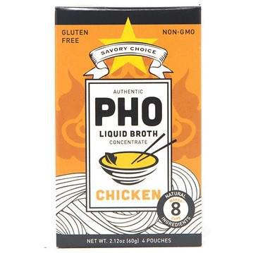 Savory Choice - 'PHO' Chicken Liquid Broth Concentrate (4CT) by The Epicurean Trader