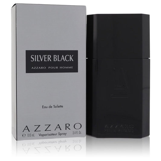 Silver Black by Azzaro Eau De Toilette Spray 3.4 oz for Men by Avera Group