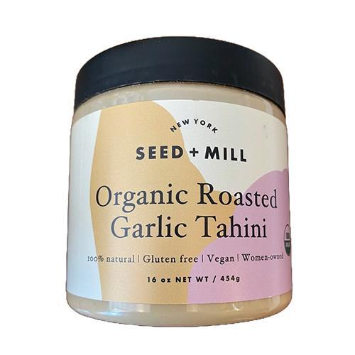 Seed + Mill - Organic Roasted Garlic Tahini (16OZ) by The Epicurean Trader