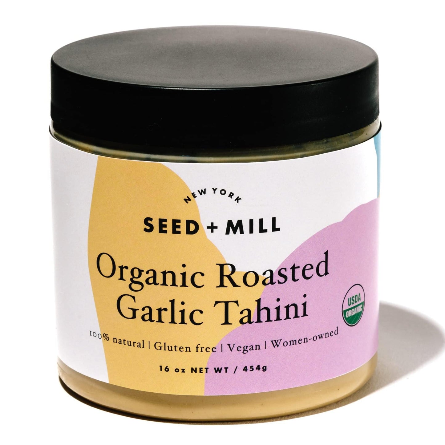 Seed + Mill - Organic Roasted Garlic Tahini (16OZ) by The Epicurean Trader