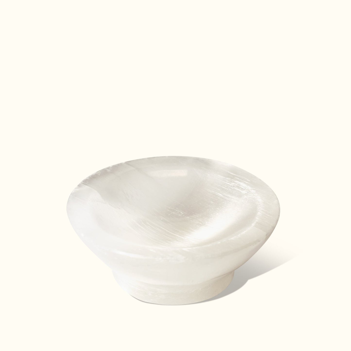 Selenite Crystal Bowl by Novenary