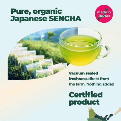 Sencha Loose Leaf Tea by Aprika Life