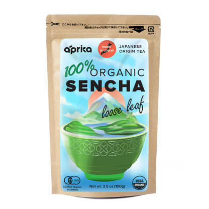 Sencha Loose Leaf Tea by Aprika Life