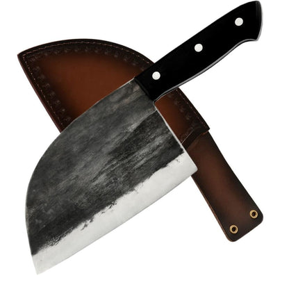 PREORDER: Handforged Serbian Chef Knife - Ships in 3-4 weeks by Vintage Gentlemen