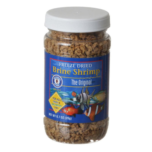 Premium Freeze Dried Brine Shrimp for Fresh and Saltwater Fish by Dog Hugs Cat