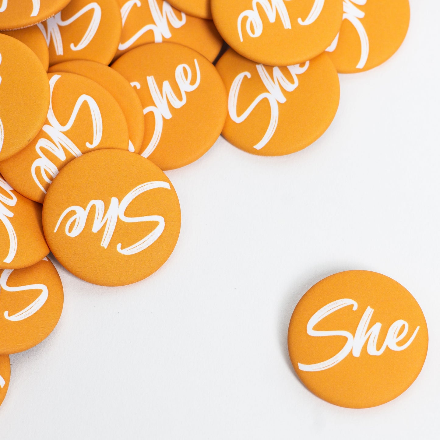 Pronoun Buttons by Music City Creative