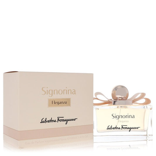 Signorina Eleganza by Salvatore Ferragamo Eau De Parfum Spray 3.4 oz for Women by Avera Group