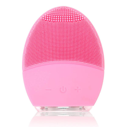 Silicone Rechargeable Facial Cleansing Brush & Massager by VYSN