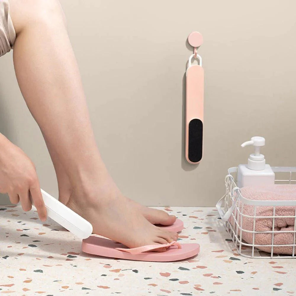 Sleek Hanging Foot Brush Callus Remover by VYSN