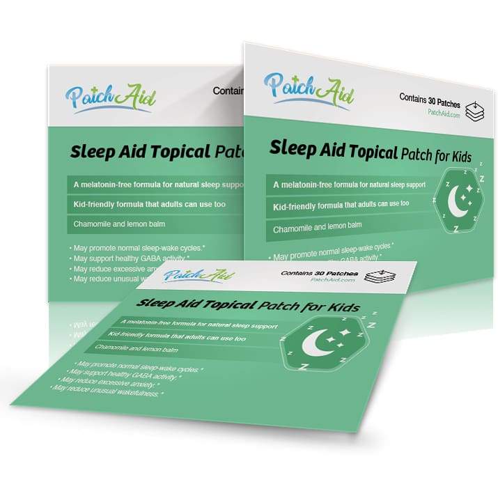 Sleep Aid Topical Patch for Kids (Melatonin-Free) by PatchAid