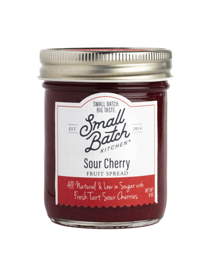 Small Batch Kitchen Sour Cherry Fruit Spread Jars - 6 jars x 8 oz by Farm2Me