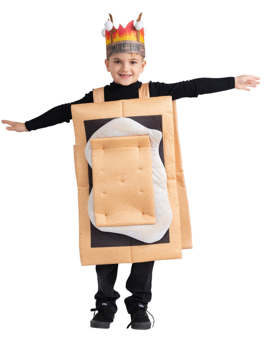 S'mores Marshmallow Costume - Kids by Dress Up America