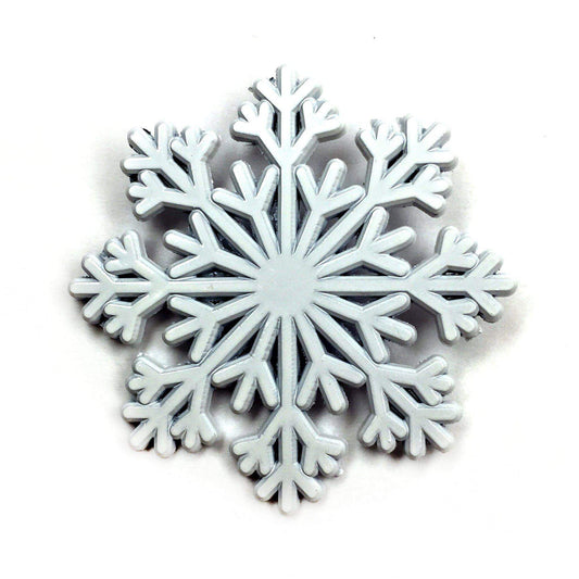 Snowflake Pin by Kolorspun